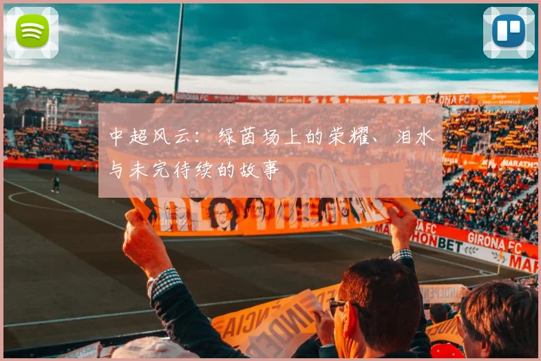中超风云：绿茵场上的荣耀、泪水与未完待续的故事