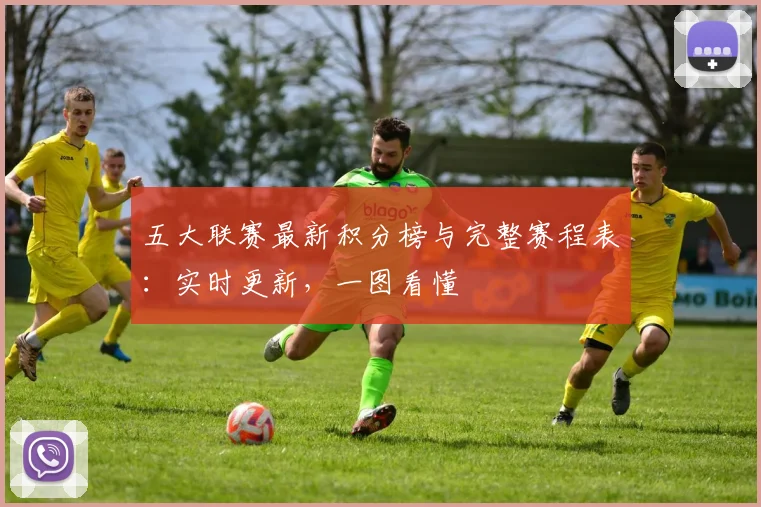 五大联赛最新积分榜与完整赛程表:实时更新,一图看懂